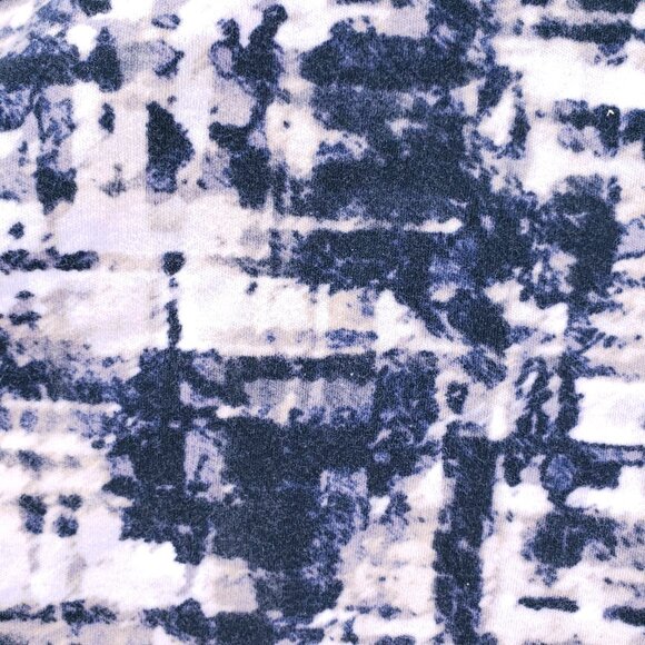 Croft and Barrow Classic Tee Abstract Pattern Plus Size 2X Long Sleeve Cotton - Picture 15 of 15